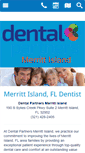 Mobile Screenshot of merrittislandfamilydentistry.com